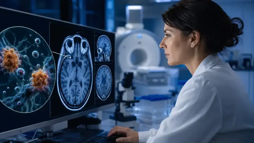 Investigadora analiza marcadores nanomagnéticos para el Alzheimer mediante resonancia magnética