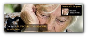 Proyecto Memoria. Test Online. "Los familiares no sabemos identificar a tiempo lo síntomas". (www.proyectomemoria.com/index.html)