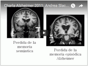 Neuróloga Andrea Slachevsky. Charla Alzheimer: Charla ¿Cuándo sospechar? Agradecimientos a Alemana TV. Chile.