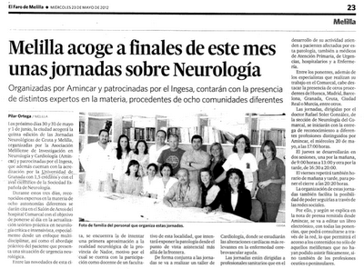 IV Jornadas Neurologicas de Ceuta y Melilla