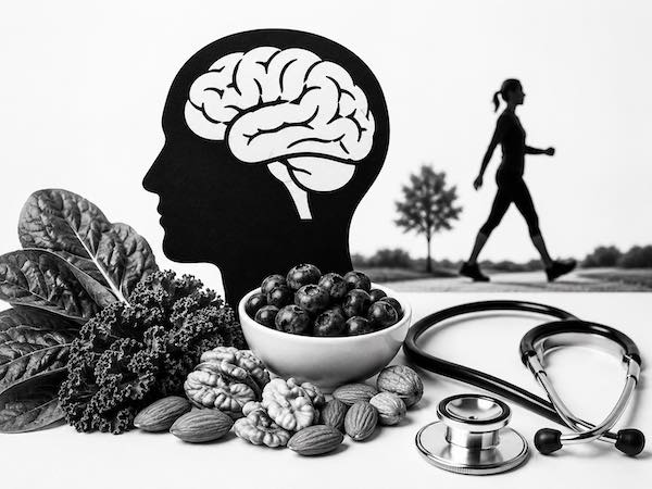 Guía por la Prevención de Alzheimer con alimentos saludables, ejercicio y salud cerebral