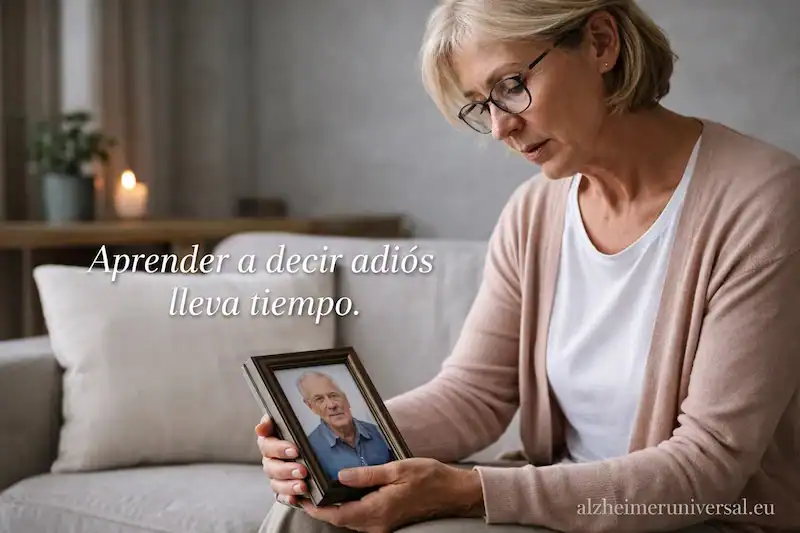 duelo en cuidadores tras el fallecimiento de una persona con demencia