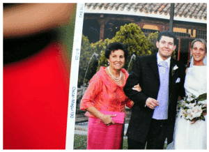Pilar Herrero hace unos años, en la boda de uno de sus cuatro hijos Autor: Juan Luis Jaén