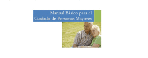 Manual Básico para el Cuidado de Personas Mayores
