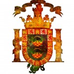 old vintage isolated over white symbol of melilla