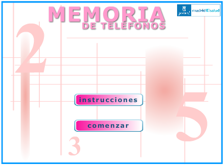 Juegos para ejercitar la memoria: memoriza teléfonos