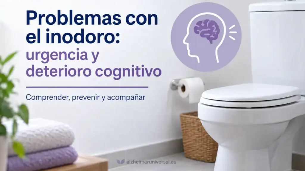 Problemas con el inodoro, urgencia y deterioro cognitivo en personas con demencia