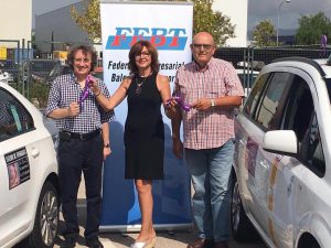 Taxistas de Palma de Mallorca se solidarizan con el Alzheimer