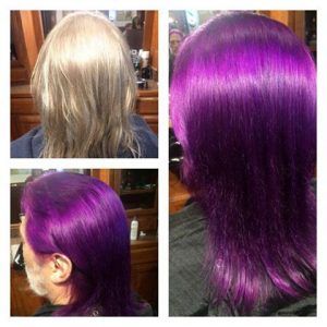 ¿Te tintarías el cabello de color morado por tu mujer?