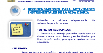 Última Guía Alzheimer 2019 Consejos para Familiares: Comunicación y Conducta