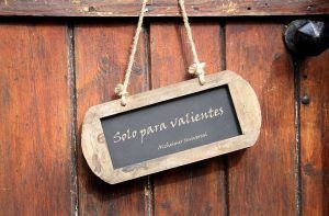 Solo para valientes