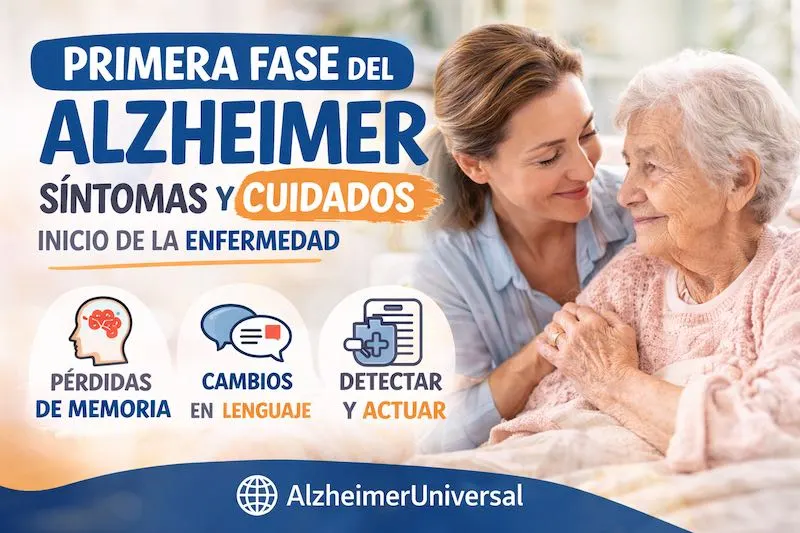 cuidados en la primera fase del Alzheimer por parte de un cuidador