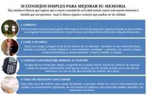 10 Consejos Simples para Mejorar tu Memoria