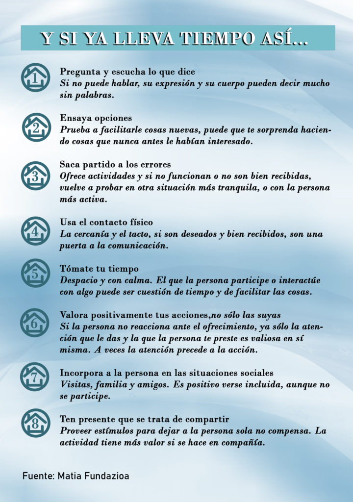 La etapa de los olvidos - 20 Infografías Útiles para Personas Cuidadoras