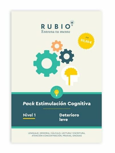 Pack de Estimulación cognitiva Deterioro Leve Amazon