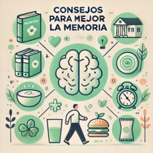 Infografia ¿Cómo Mejorar la Memoria? Consejos Básicos