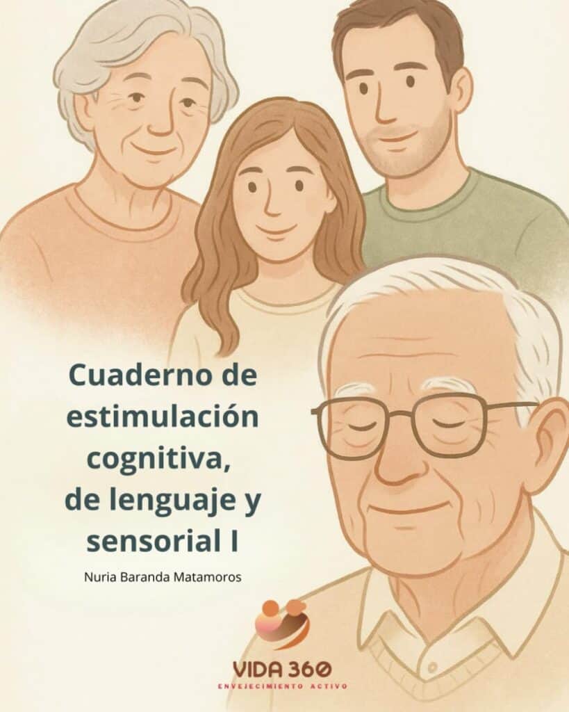 Cuaderno de estimulación cognitiva, del lenguaje y sensorial para personas con Alzheimer