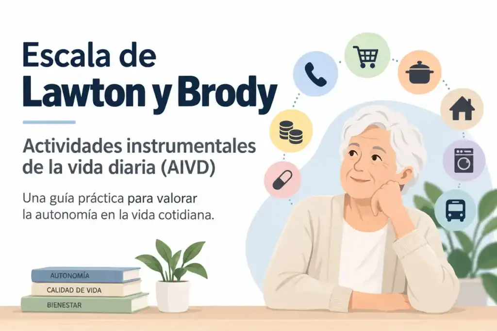 scala de Lawton y Brody para valorar las actividades instrumentales de la vida diaria