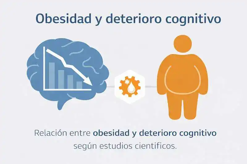 Obesidad y deterioro cognitivo relación entre factores metabólicos y memoria
