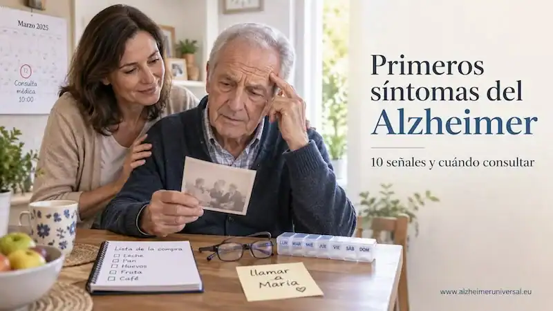 Primeros síntomas del Alzheimer: 10 señales de alerta en las fases iniciales