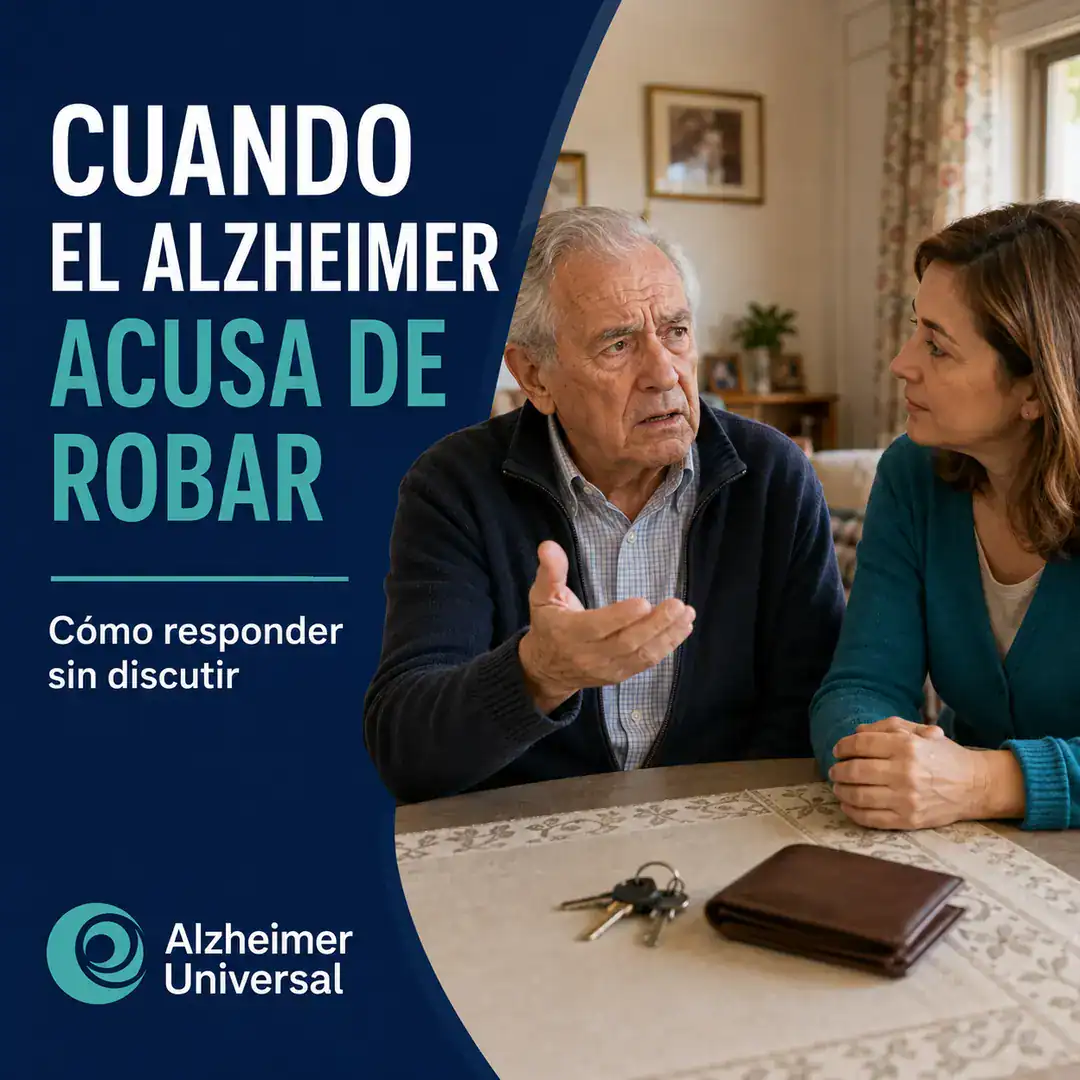 Cuando una persona con Alzheimer acusa de robar: por qué ocurre y cómo actuar