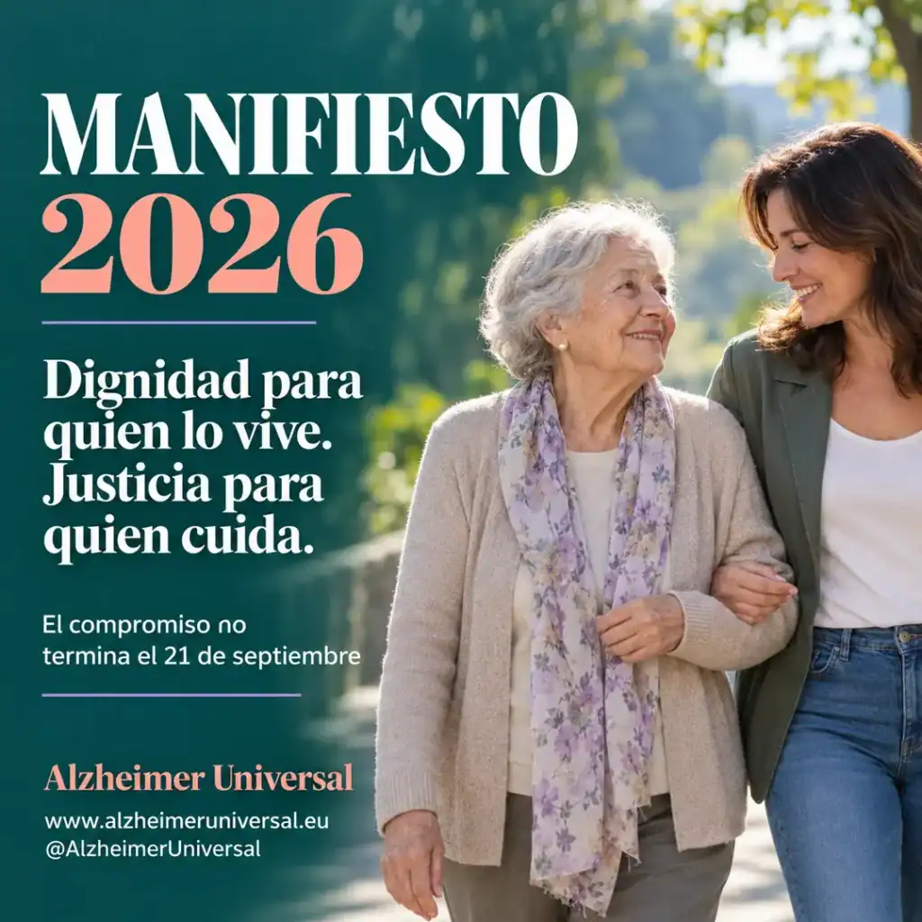 Manifiesto 2026 por la dignidad de las personas con Alzheimer y la justicia para quienes cuidan