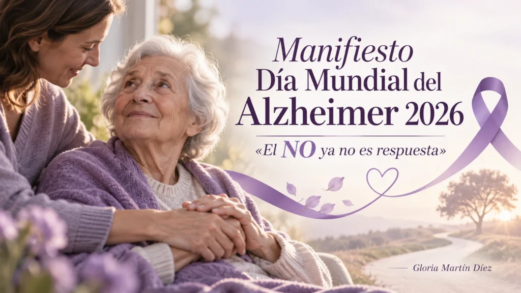 Manifiesto Día Mundial del Alzheimer 2026 de Gloria Martín Díez