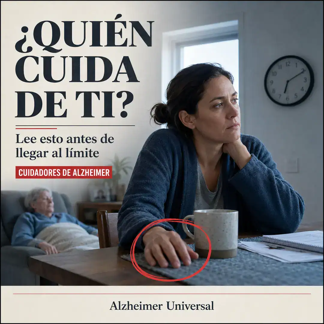 No tienes que romperte para cuidar: señales de agotamiento del cuidador Alzheimer
